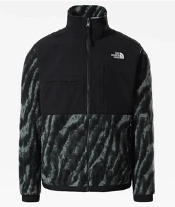 The North Face TNF Denali 2 Tiger Print Fleece Sherpa Jacket Green Size Small - Picture 1 of 12