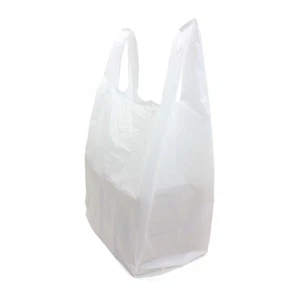 Bolsas de transporte chaleco blancas compras todas las tallas PUBLICACIÓN GRATUITA al por mayor asa al por menor  - Imagen 1 de 4