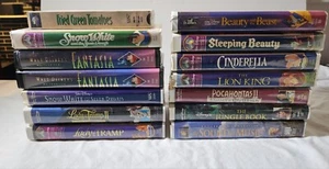 Walt Disney Animated VHS Movies - Picture 1 of 6