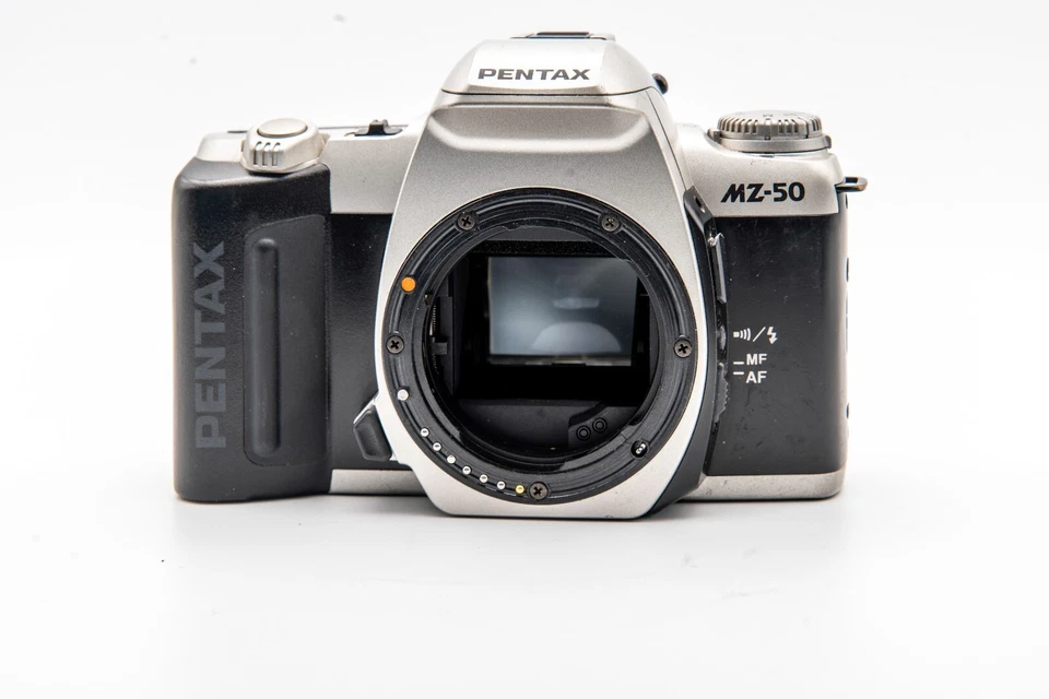 Vintage Pentax MZ50 35mm SLR Film Camera Body Only not fully tested - Image 1 of 4