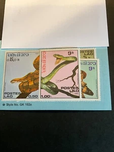 Briefmarken Laos Scott #722-8 nh - Bild 1 von 1