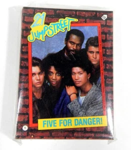 Juego de pegatinas Topps 21 Jump Street 1987 (44) casi nuevo/como nuevo - Imagen 1 de 1