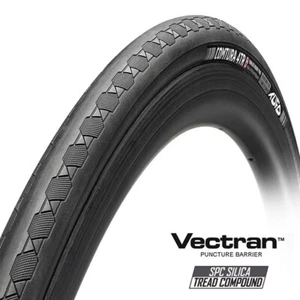 Tubeless Ready Road Tyre 700 x 28c Tufo Comtura TLR - Black 28mm Cycling EU MADE - Picture 1 of 11
