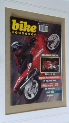 Revista de bicicletas noviembre 1990 Cagiva Mito Aprilia Futura Gilera SP02 Bimota CBR600 Foto 1 de 4