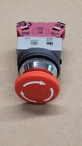 IDEC AVS301NR Pulsante rosso torsione a rilascio 1NC - Foto 1 di 3