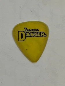 Danger Danger Bruno Ravel Guitar Pick 1989 US Tour Hard Rock Hair Metal Glam 80s - Picture 1 of 2