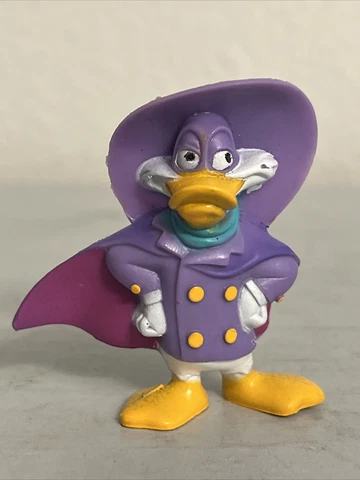 DARKWING DUCKS DISNEY  MINI 2” ACTION PVC FIGURE VNTG TOY (PRE-OWNED) Cover