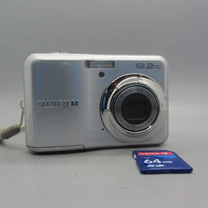 Fujifilm Digital Camera FinePix A235 12.2MP Silver Tested - Picture 1 of 9