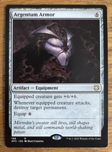 MTG Adventures in the Forgotten Realms Commander, Argentum Armor - Picture 1 of 1