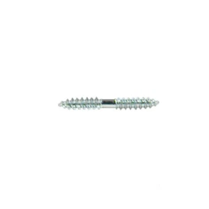 50 X Cheville Porte Bouton Vis Bois - Numéro 20.3X3.8cm Acier BZP Onestopdiy - Picture 1 of 1