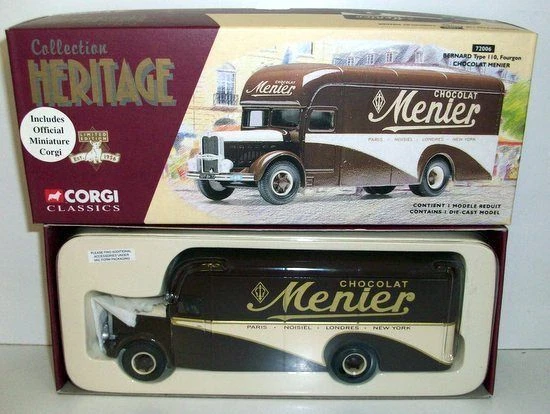 CORGI 1/50 - 72006 BERNARD TYPE 110, FOURGON CHOCOLAT MENIER - Image 1 of 1