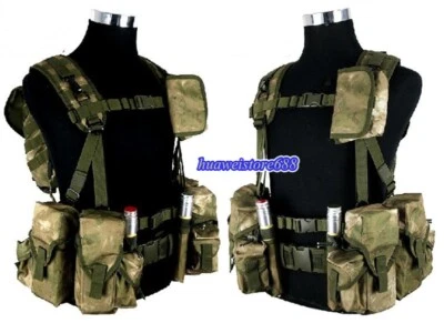 Russian Smersh Vest AK Set Special Forces Military Tactical Molle Vest OD/BK/MOX