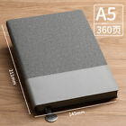 Thick Pu Leather Business Journal A5 Notebook Lined Paper Writing Diary 360 Page