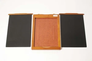 C13454~ 5X7 KODAK PREMO Wood Plate Holder OD 14x151x198MM - USED - Picture 1 of 4