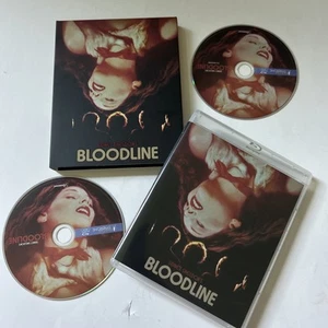 Vinegar Syndrome 4K Bloodline Blu-ray-slipcover-wide-Audrey Hepburn-Ben Gazarra - Picture 1 of 7