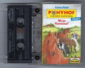 MC Kassette PONYHOF KLEINES HUFEISEN FOLGE 3 WO IST FLORENTINE? Karussell - Picture 1 of 1
