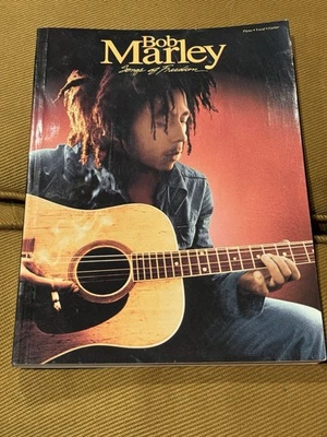 Bob Marley Songs Of Freedom Songbook Piano Vocal Guitar 1992 Reggae VTG Chords - Image 1 of 4