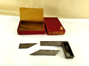 Rare Vintage Union Tool Double Adjustable Square 4" USA Tools Set - Bild 1 von 7