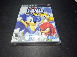 Sonic Heroes Hedgehog Black Label SEGA Sony Playstation 2 PS2 Brand NEW SEALED-! - Picture 1 of 6