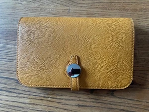 Damen Geldbörse Trendy mit Kartenfächern Kleingeldfach Kartenorganizer Clutch Portemonnaie PU - Bild 1 von 6