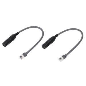 Adaptateur Rallonge Ethernet RJ43 Femelle Adaptateur Taille Compacte Installation Facile - Photo 1/7