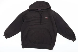 Sudadera con capucha pulóver negra XL Donnay para hombre, polar - Imagen 1 de 12