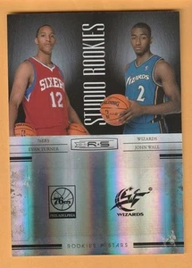 John Wall 2010-11 Rookies and Stars Studio Combo/199 RC Kentucky Wildcats - Imagen 1 de 2
