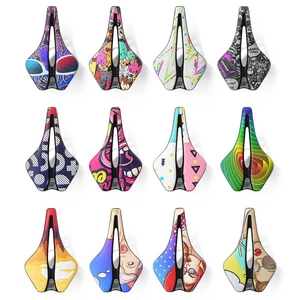 Bicycle Hollow Seat Personality Trend Short Nose Mountain Bike Road Bike Saddle - Picture 1 of 24