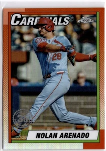 Nolan Arenado 2025 Topps Chrome 35th Anniversary Refractor #90CB-19 Cardinals - Picture 1 of 2