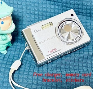 Cámara digital Olympus X-600 5 MP zoom óptico compacto estilo retro probado - Imagen 1 de 7