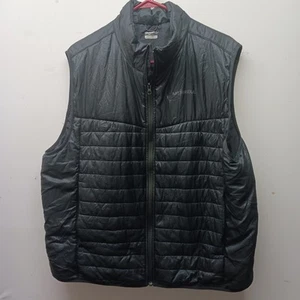 Chaleco acolchado MERRELL cremallera completa color negro dos bolsillos con cremallera para hombre XL - Imagen 1 de 4