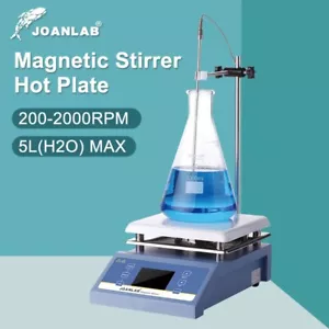 JOANLAB Lab Digital Magnetic Stirrer Hot Plate Magnetic Mixer HS-19T - Picture 1 of 15