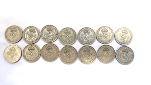 14 King George 6th Two shilling pieces 1937 - 1951 - Picture 1 of 7