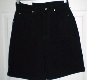 10 On Fire Hot Stuff schwarze Baumwoll-Denim-Shorts neu mit Etikett - Bild 1 von 2