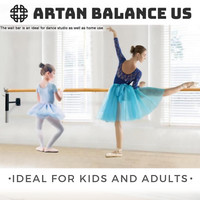 Artan Balance Double Bar Portable Ballet Barre For Kids Professionals Ebay