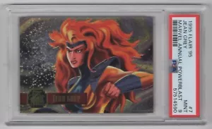 Flair '95 Marvel Annual Powerblast #7 1995 Jean Grey - PSA 9 como nuevo - Imagen 1 de 2