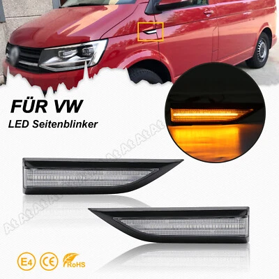 2x LED Seitenblinker Blinker Für VW T6 Transporter VI Bus Multivan BJ. 2015-2019 - Bild 1 von 4