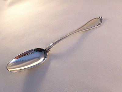 Old Newbury-Towle Sterling Postre Ovalado Sopa Cuchara-7 1/8" Foto 1 de 2