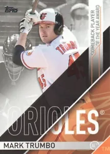 2017 Topps Baseball MLB Awards #CBP-1 Mark Trumbo - Picture 1 of 2