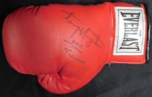 Antonio Margarito Boxer signiert rot Everlast Boxhandschuh PSA authentifiziert - Bild 1 von 4