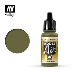 Vallejo Model Air Acrylic Hobby Paints : 17ml Bottles For Airbrushing & Brushing - Picture 1 of 239