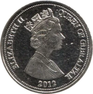 Gibraltarian Coin 5 Pence | Barbary Macaque | Gibraltar | 2012 - 2013 - Picture 1 of 2
