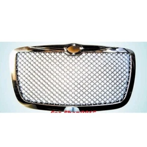 Fit for 2005-2010 Chrysler 300 300C Front Grill Hood Grille All Chrome B Type - Picture 1 of 4