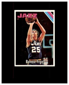 1975-76 TOPPS BASKETBALL ORIGANAL NEW ORLEANS JAZZ #36 BERNIE FRYER