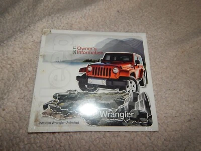 DVD de referência manual do proprietário Jeep Wrangler 2011 NOVO EM FOLHA - Imagem 1 de 2