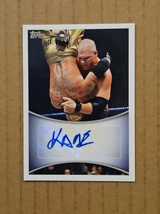 Kane Autograph WWE 2011 Topps - Picture 1 of 2