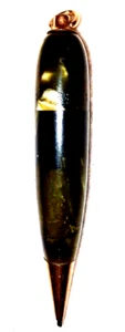 "SHEAFFER'S-Made in U.S.A." 'Golf' Emerald Marbling Shorty Working Mech Pencil - Picture 1 of 20