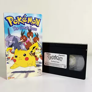 Pokemon - The Great Race (VHS) Pikachu - Foto 1 di 2