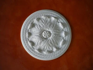 ROSONI IN GESSO BIANCO PER SOFFITTI, ROSONE RB 116 Ø 54 cm. - Foto 1 di 1
