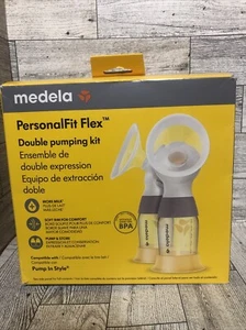 Medela Classic PersonalFit Flex Double Pumping Kit for Electric Breast Pumps - Picture 1 of 6